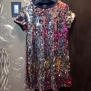 Forever 21 embellished cotton dress girls 11-12